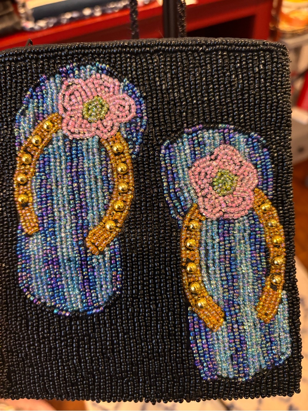 Beaded crossbody